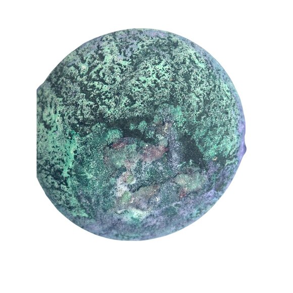 Handcrafted Southwestern Sand Pottery Vase With Copper Accents 5" Tall 7" Wide - Picture 7 of 7